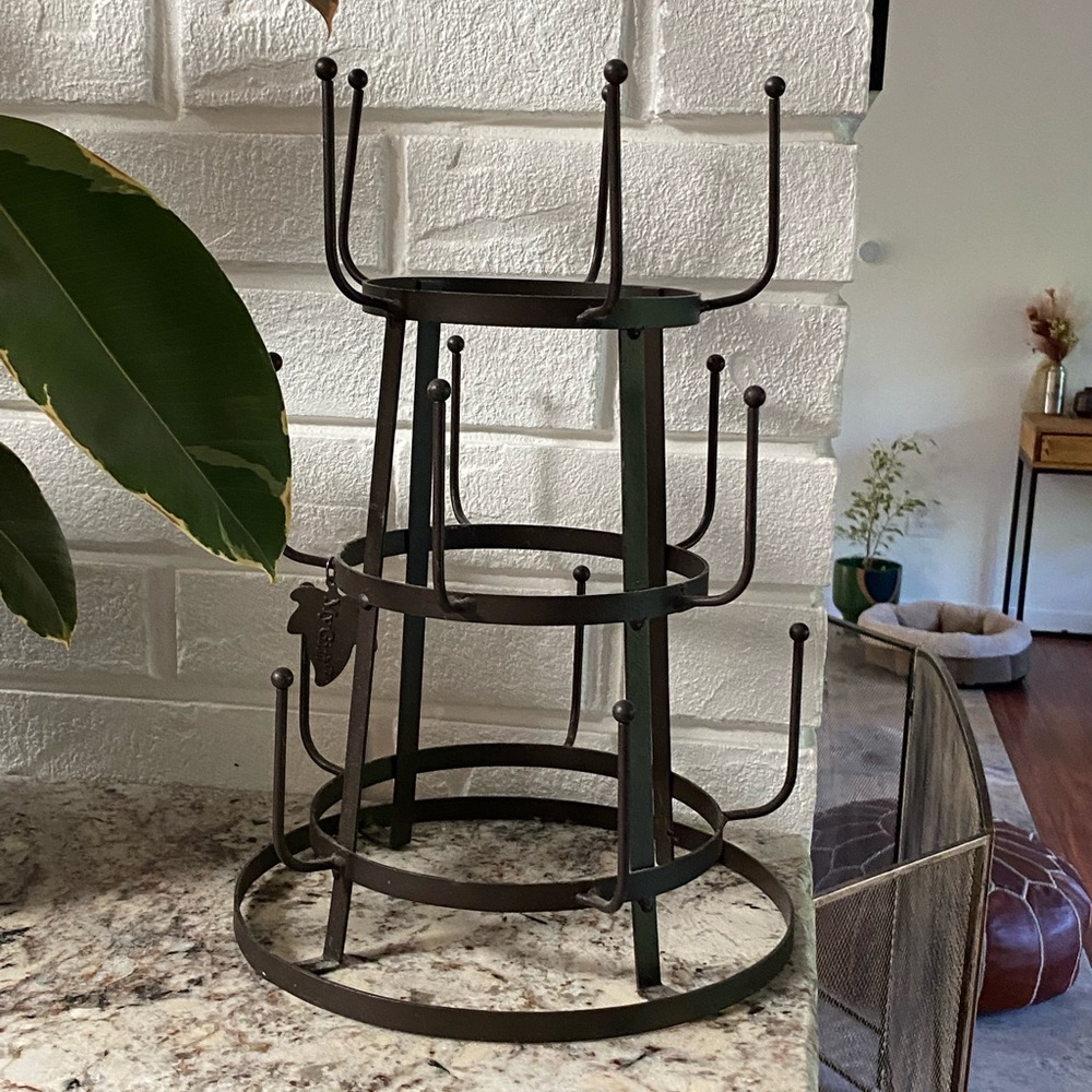 French style coffee mug tree